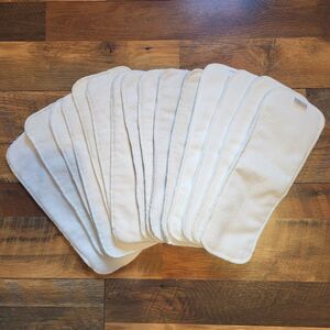 Lot of 16 Cloth Diaper Inserts Reusable for Pockets and Covers Microfiber